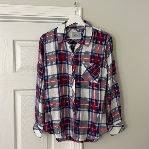 Rails Tops - Rails Plaid Button Down Shirt